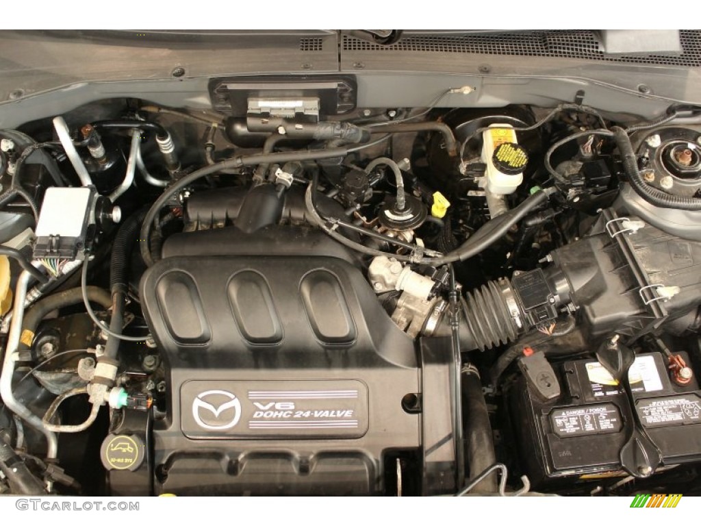 2004 Mazda Tribute LX V6 4WD 3.0 Liter DOHC 24-Valve V6 Engine Photo #53456333