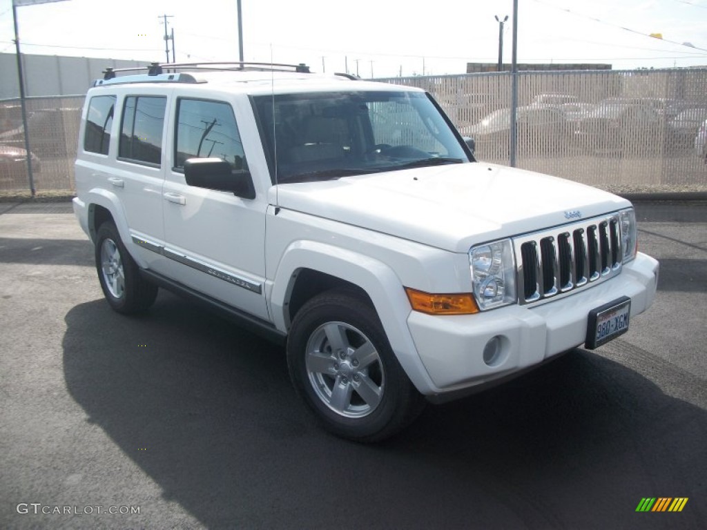 2007 Commander Limited 4x4 - Stone White / Khaki photo #1