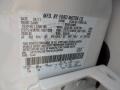 UG: White Platinum Metallic Tri-Coat 2012 Ford F250 Super Duty King Ranch Crew Cab 4x4 Color Code
