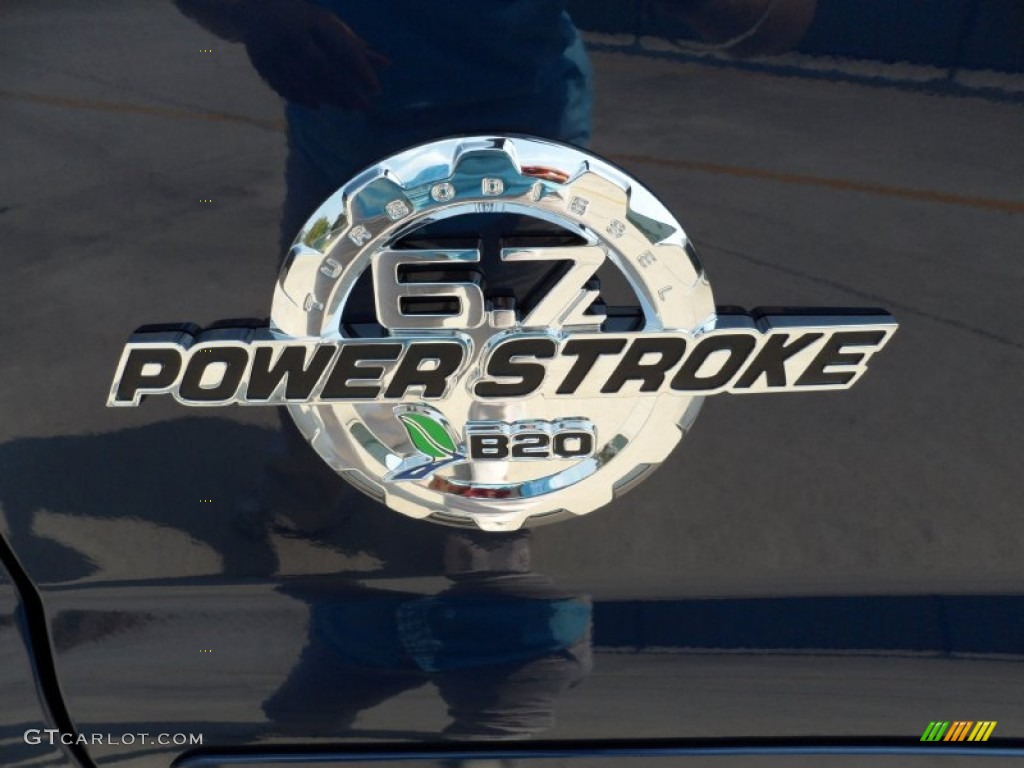 2012 Ford F250 Super Duty Lariat Crew Cab 4x4 Marks and Logos Photo #53457104