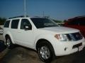 2008 Avalanche White Nissan Pathfinder S  photo #3