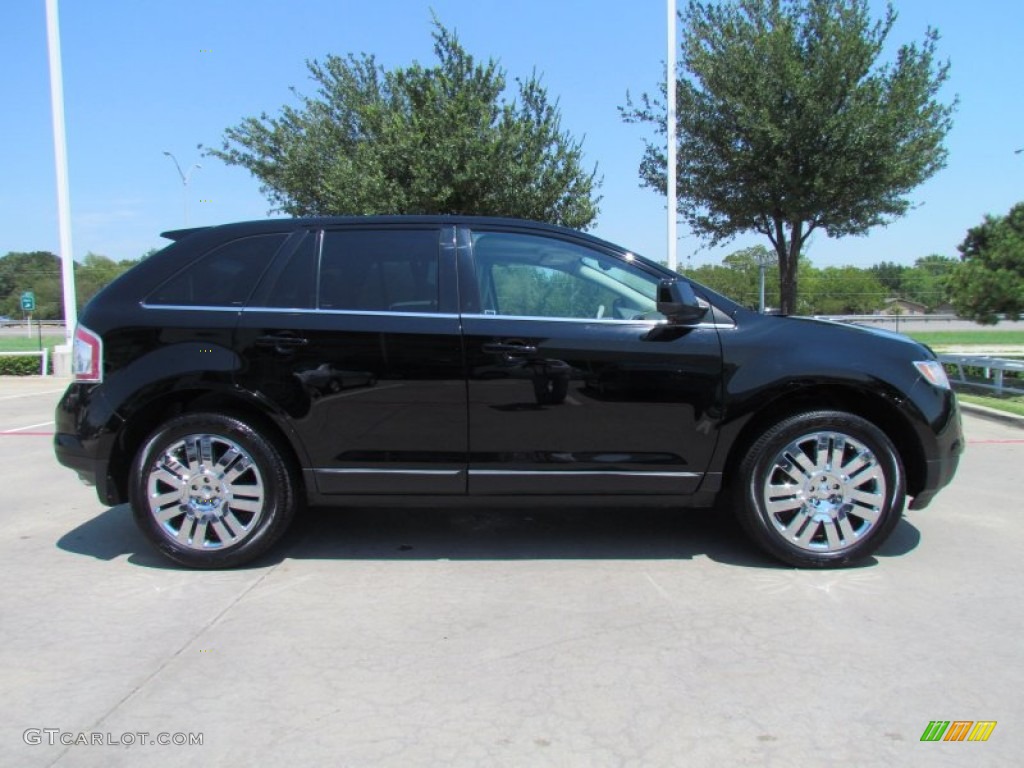 2008 Edge Limited - Black / Medium Light Stone photo #6