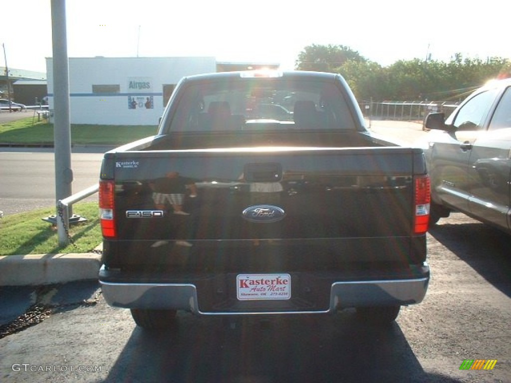 2006 F150 XLT SuperCrew 4x4 - Black / Tan photo #5