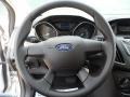 Charcoal Black Steering Wheel Photo for 2012 Ford Focus #53459156