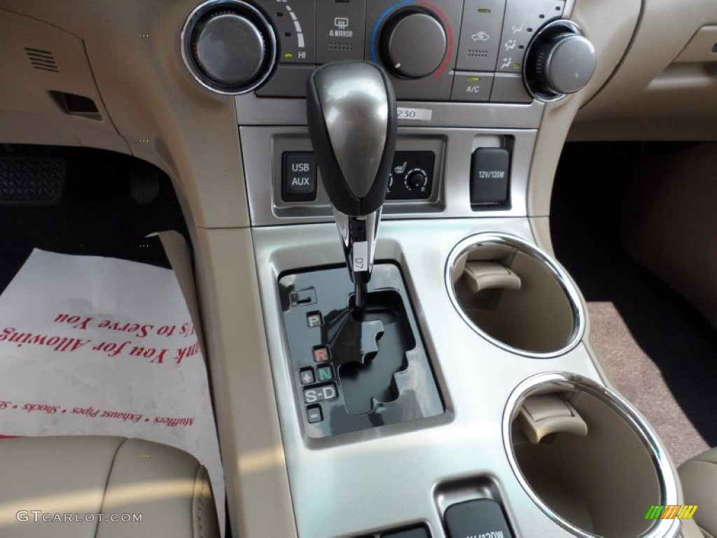 2012 Toyota Highlander SE 5 Speed ECT-i Automatic Transmission Photo #53459699