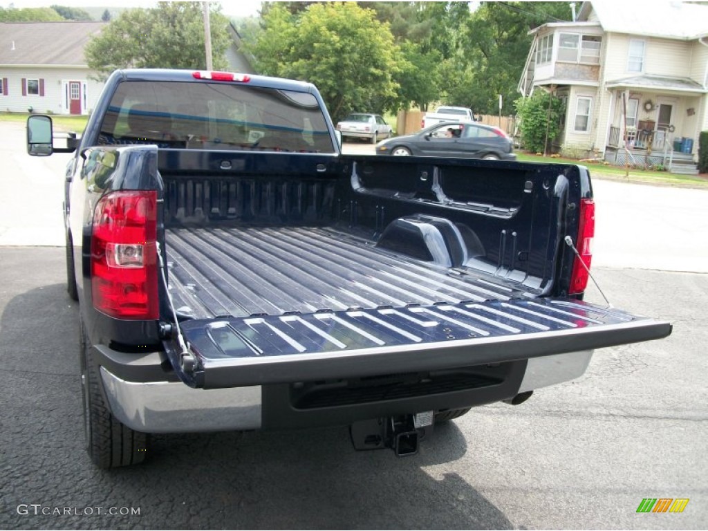 2011 Silverado 2500HD LT Regular Cab 4x4 - Imperial Blue Metallic / Ebony photo #11