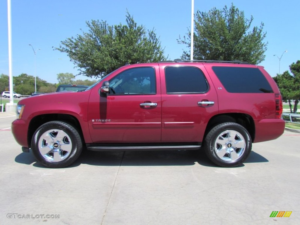 Sport Red Metallic 2007 Chevrolet Tahoe LS Exterior Photo #53459774
