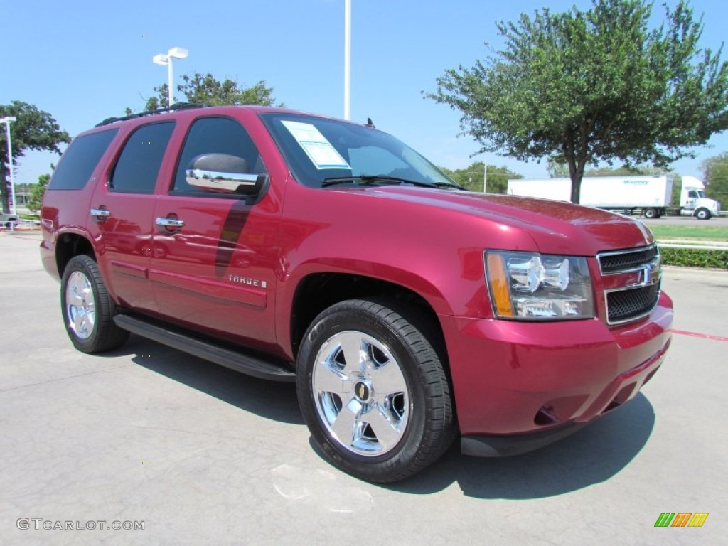Sport Red Metallic 2007 Chevrolet Tahoe LS Exterior Photo #53459849
