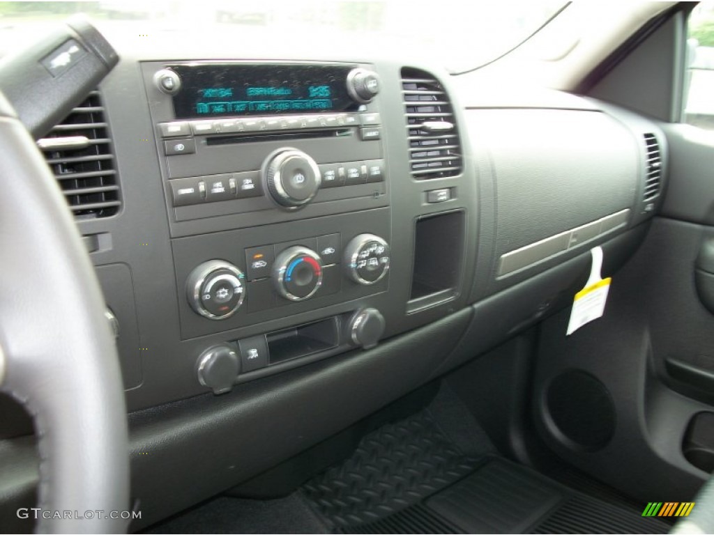 2011 Silverado 2500HD LT Regular Cab 4x4 - Imperial Blue Metallic / Ebony photo #56