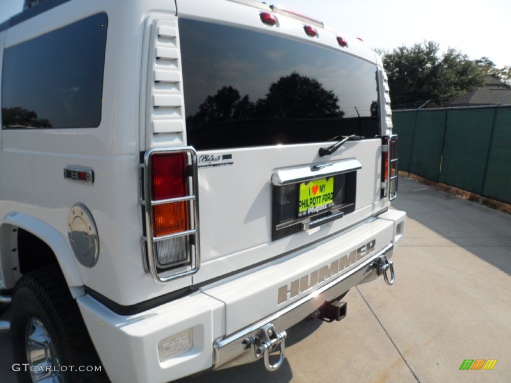 2003 H2 SUV - White / Wheat photo #21