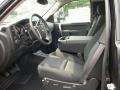 Ebony 2011 Chevrolet Silverado 2500HD LT Regular Cab 4x4 Interior Color