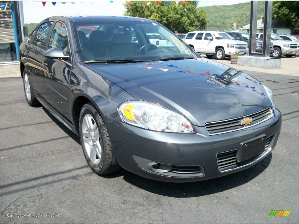 2011 Impala LT - Cyber Gray Metallic / Ebony photo #2