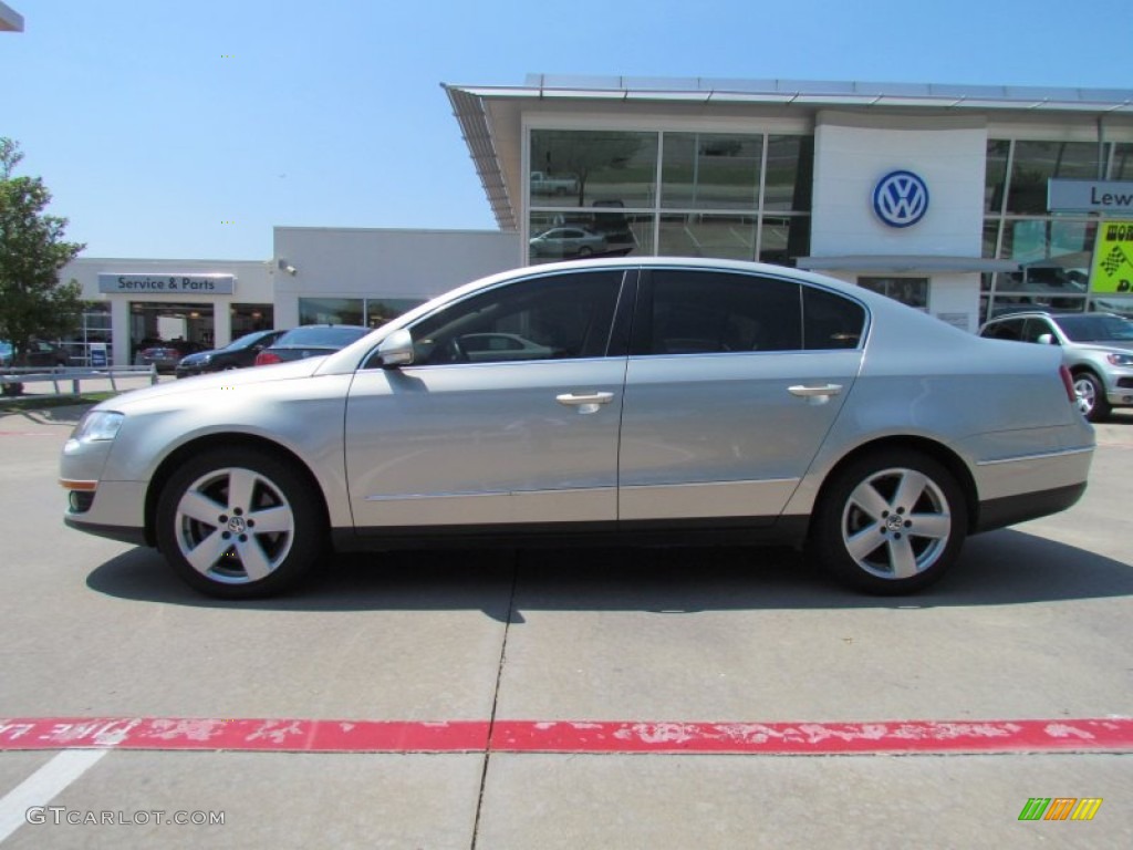 2009 Passat Komfort Sedan - White Gold Metallic / Cornsilk Beige photo #2