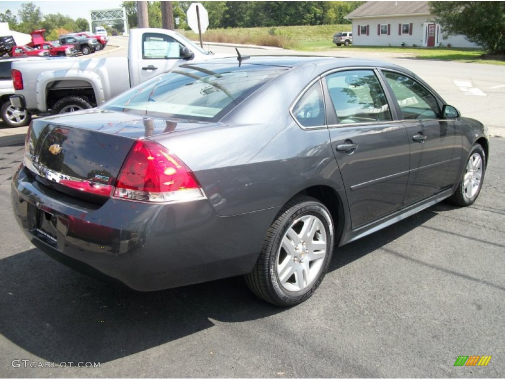 2011 Impala LT - Cyber Gray Metallic / Ebony photo #6