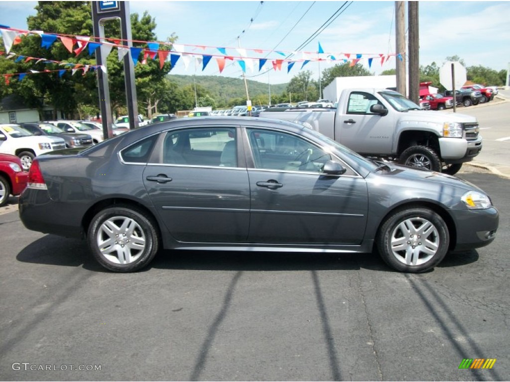 2011 Impala LT - Cyber Gray Metallic / Ebony photo #7