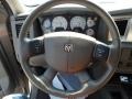 Khaki 2007 Dodge Ram 2500 SLT Mega Cab 4x4 Steering Wheel