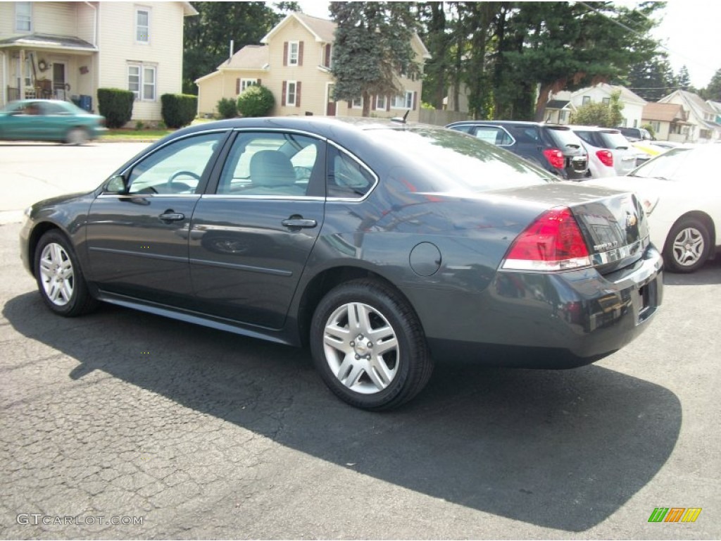2011 Impala LT - Cyber Gray Metallic / Ebony photo #47