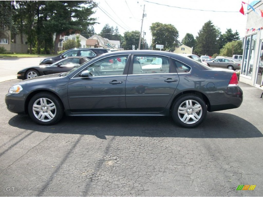 2011 Impala LT - Cyber Gray Metallic / Ebony photo #48
