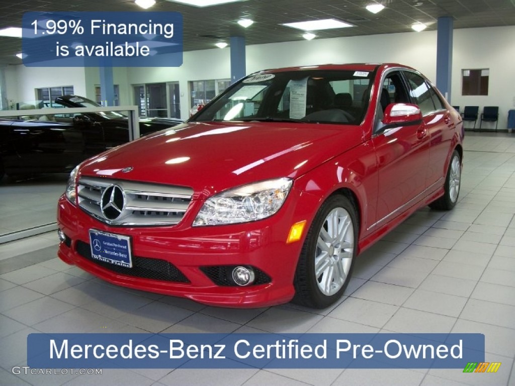 Mars Red Mercedes-Benz C