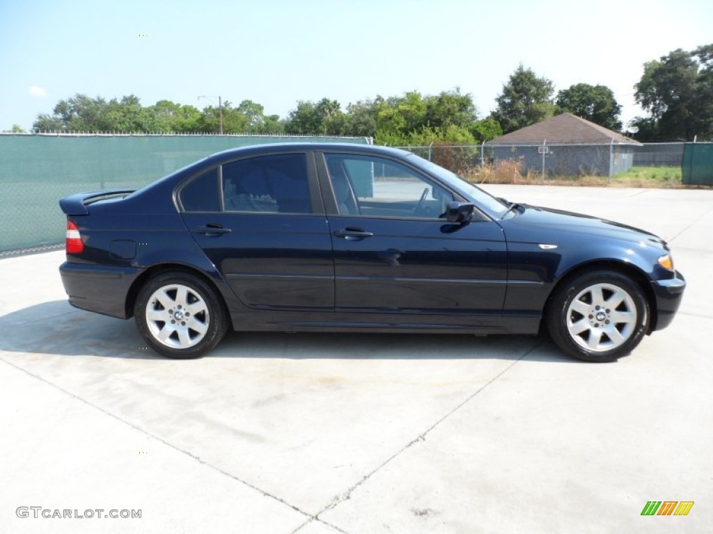 2003 3 Series 325xi Sedan - Orient Blue Metallic / Sand photo #2