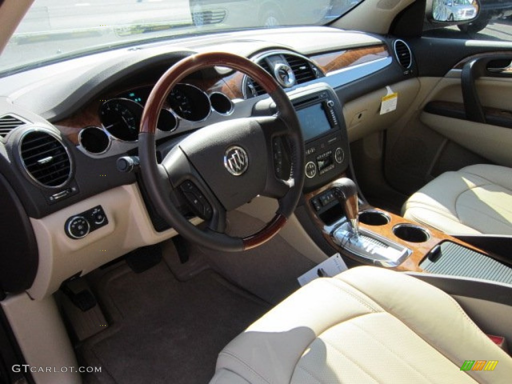 Cashmere Interior 2012 Buick Enclave AWD Photo #53462530