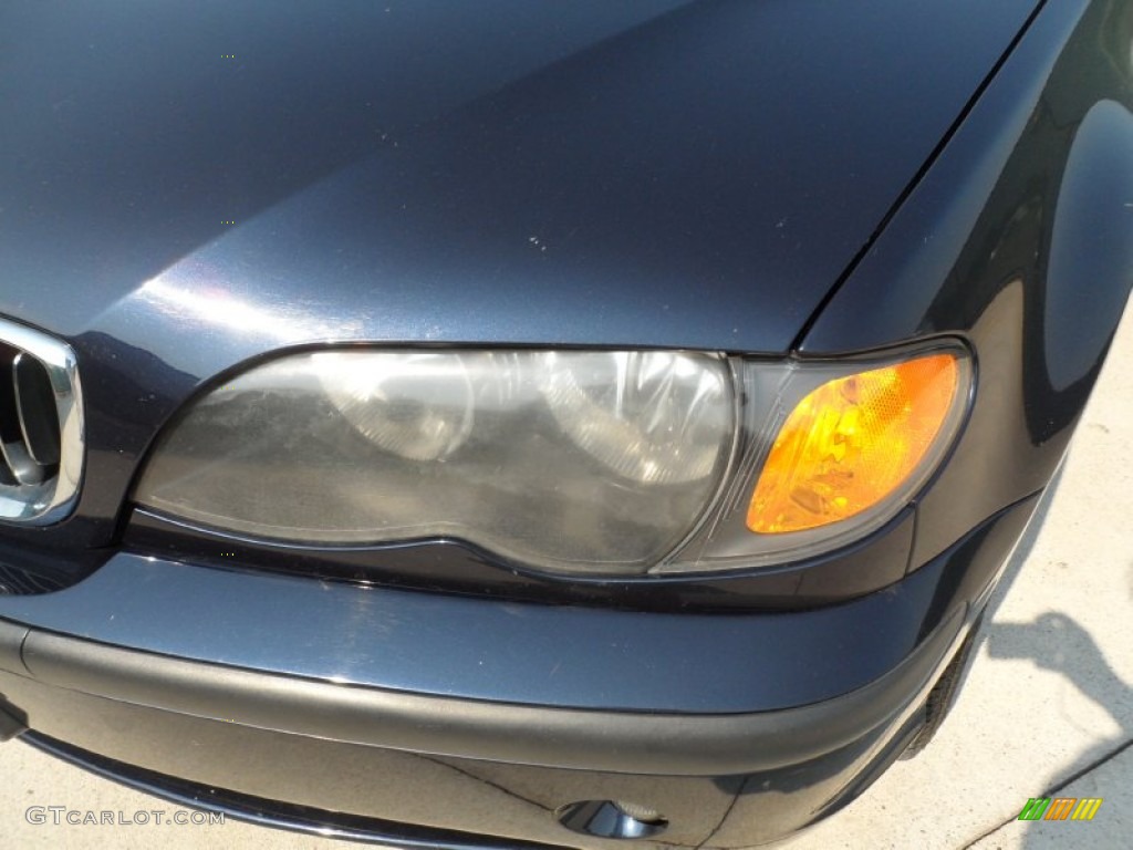 2003 3 Series 325xi Sedan - Orient Blue Metallic / Sand photo #10