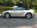 2007 Arctic Silver Metallic Porsche 911 Carrera 4S Cabriolet  photo #3