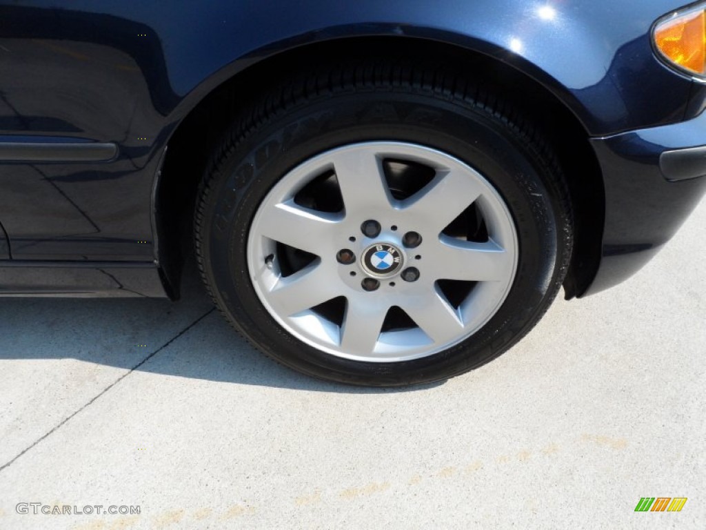 2003 3 Series 325xi Sedan - Orient Blue Metallic / Sand photo #15