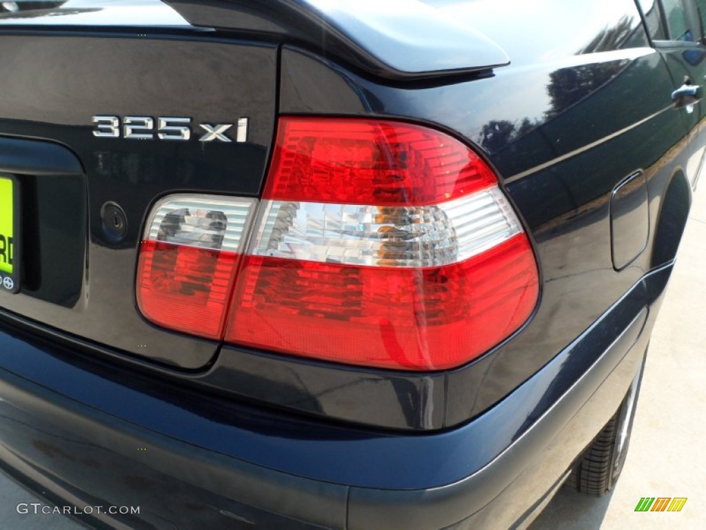 2003 3 Series 325xi Sedan - Orient Blue Metallic / Sand photo #22