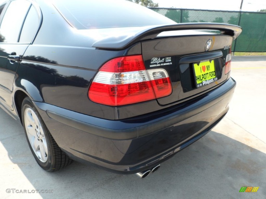 2003 3 Series 325xi Sedan - Orient Blue Metallic / Sand photo #26