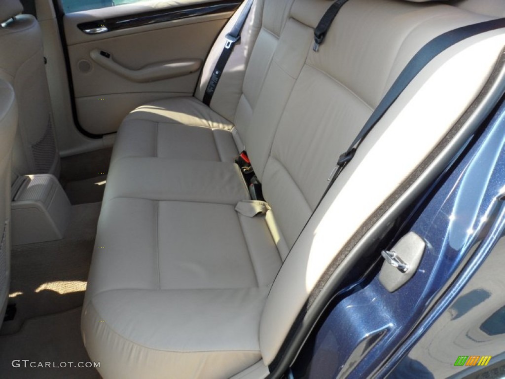 2003 3 Series 325xi Sedan - Orient Blue Metallic / Sand photo #36