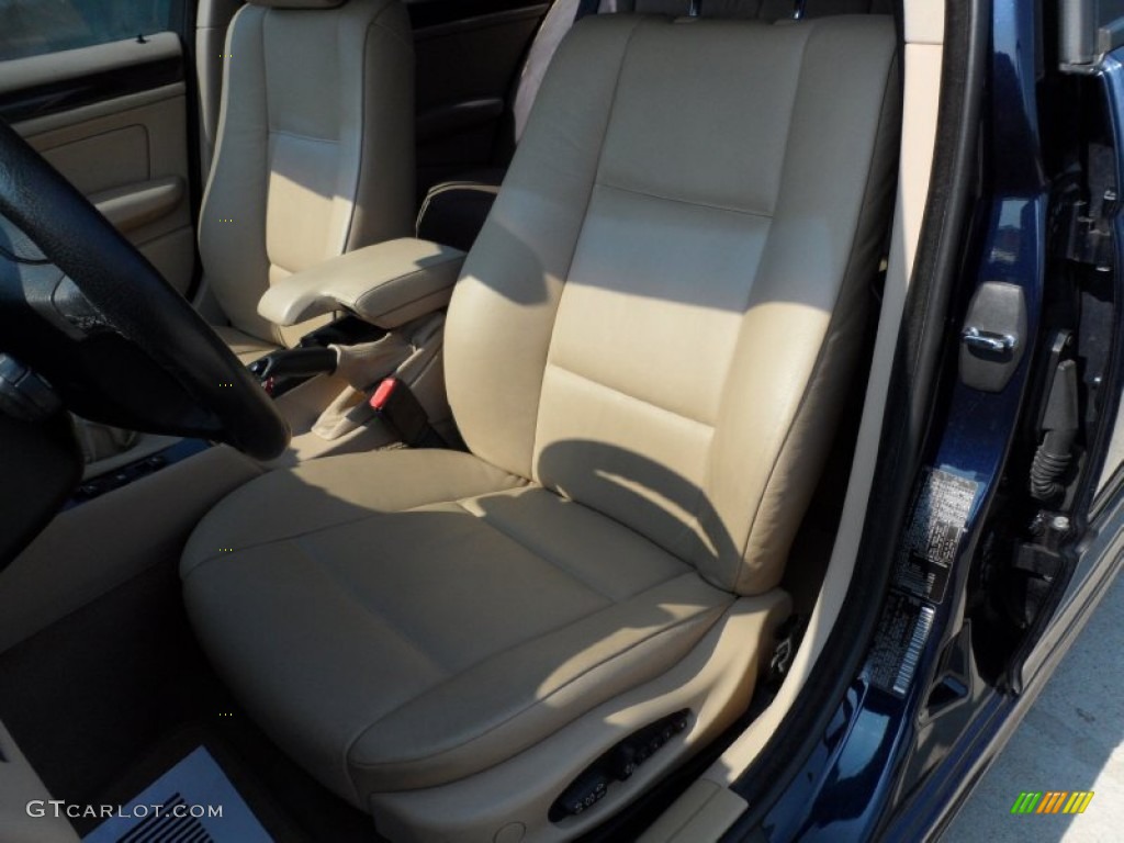 2003 3 Series 325xi Sedan - Orient Blue Metallic / Sand photo #39