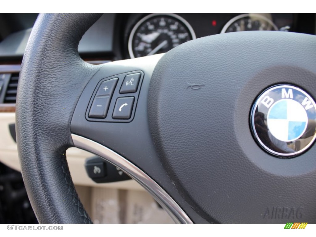 2008 3 Series 335i Convertible - Monaco Blue Metallic / Cream Beige photo #15