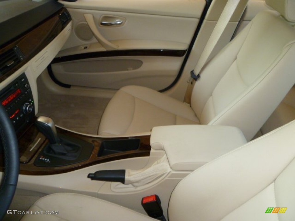 Beige Interior 2009 BMW 3 Series 335d Sedan Photo #53464651