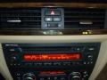 2009 BMW 3 Series Beige Interior Audio System Photo