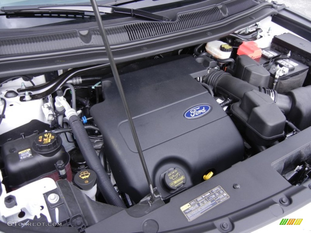 2012 Ford Explorer XLT 3.5 Liter DOHC 24-Valve TiVCT V6 Engine Photo #53465716