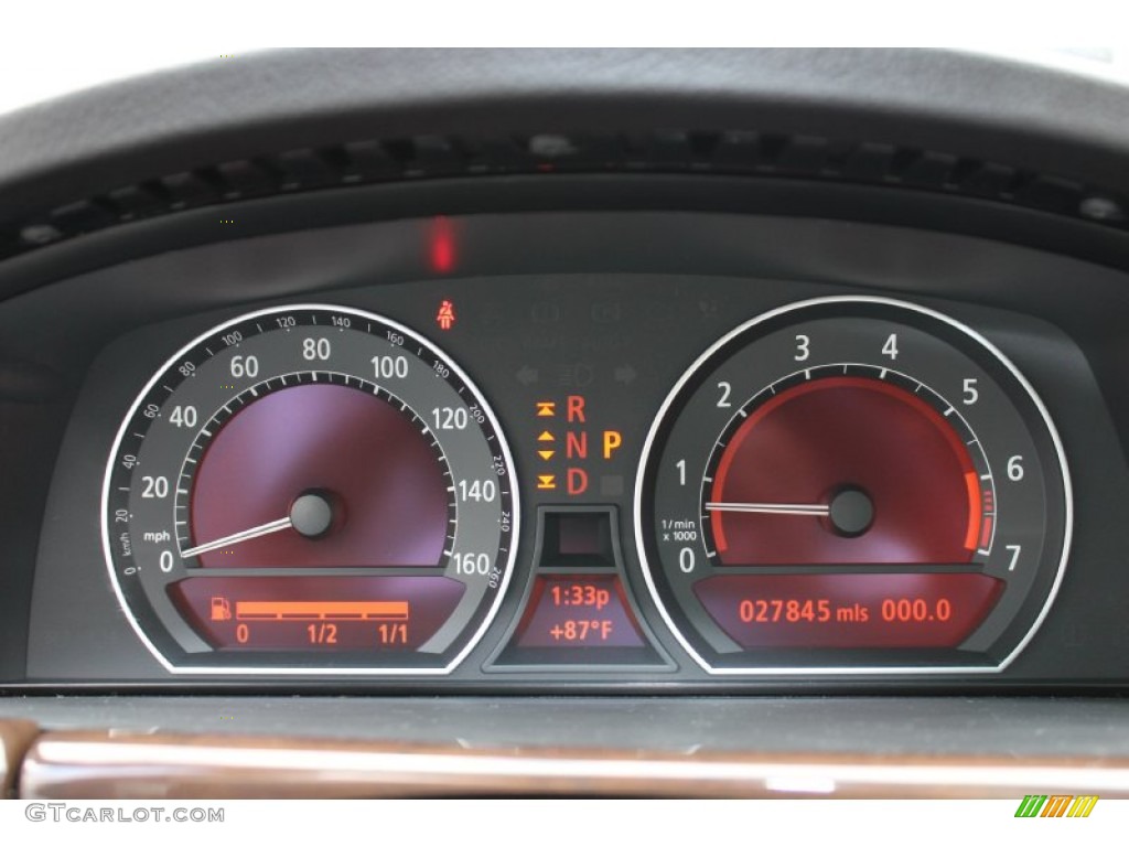2008 BMW 7 Series 750i Sedan Gauges Photo #53467003