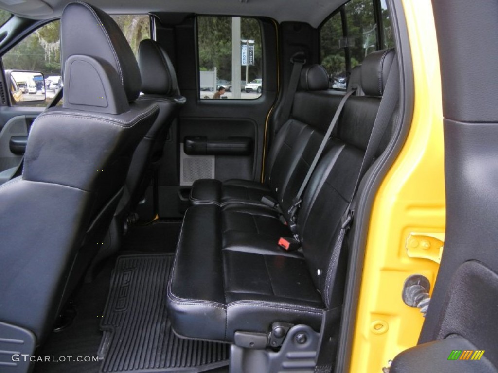 2004 F150 FX4 SuperCab 4x4 - Blazing Yellow / Black photo #18