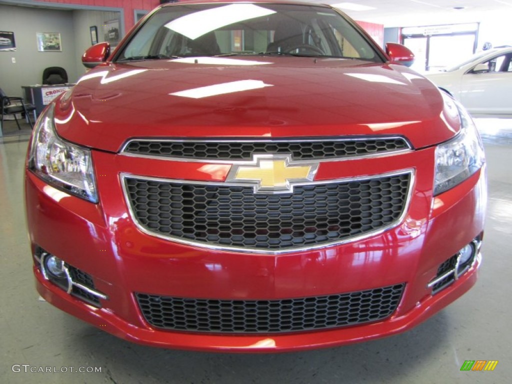 Crystal Red Metallic 2012 Chevrolet Cruze LT/RS Exterior Photo #53467203