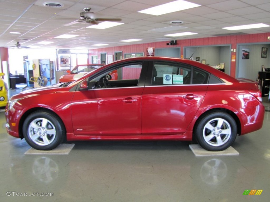 Crystal Red Metallic 2012 Chevrolet Cruze LT/RS Exterior Photo #53467223