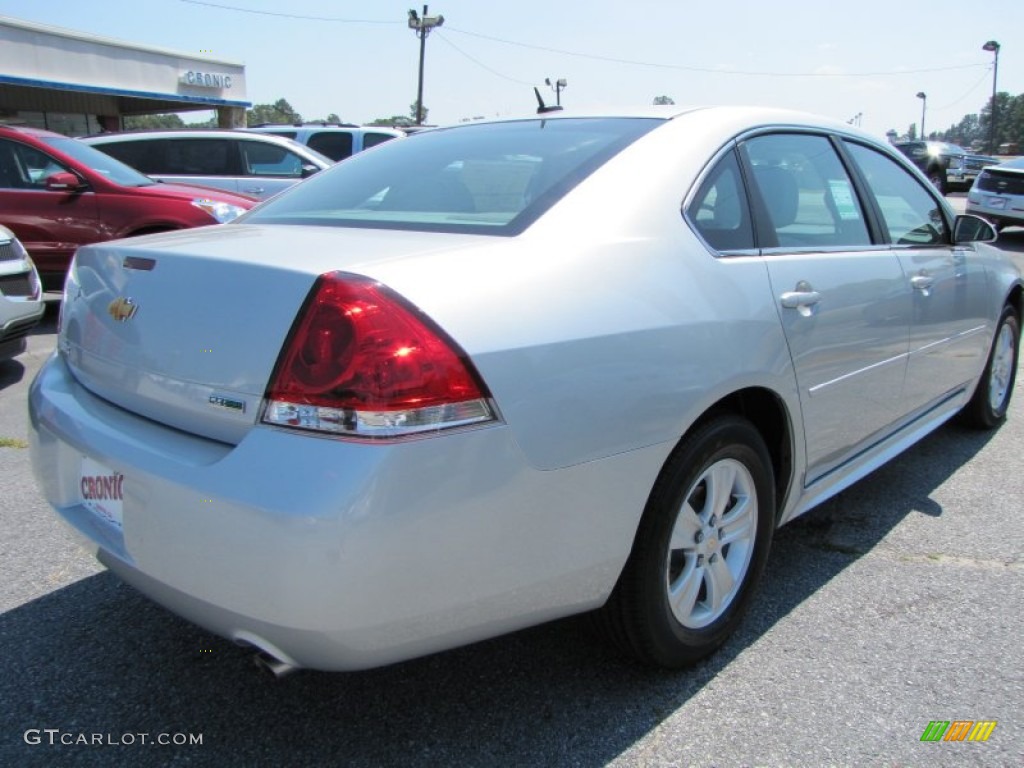 2012 Impala LS - Silver Ice Metallic / Gray photo #7