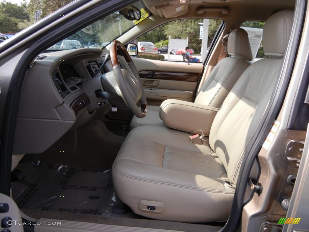 2003 Grand Marquis LS Ultimate Edition - Arizona Beige Metallic / Medium Parchment photo #12