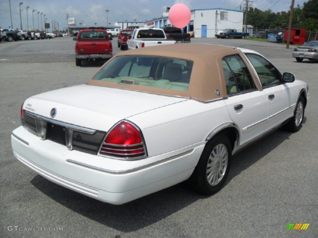 2006 Grand Marquis LS - Vibrant White / Light Camel photo #4