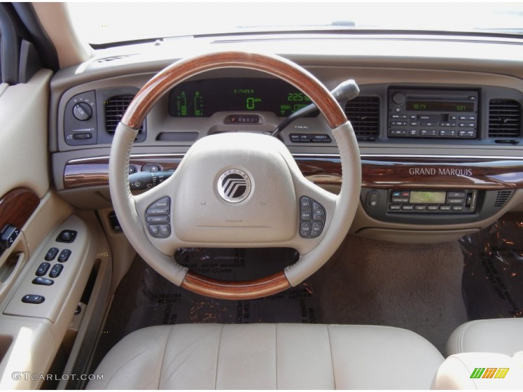 2003 Grand Marquis LS Ultimate Edition - Arizona Beige Metallic / Medium Parchment photo #21