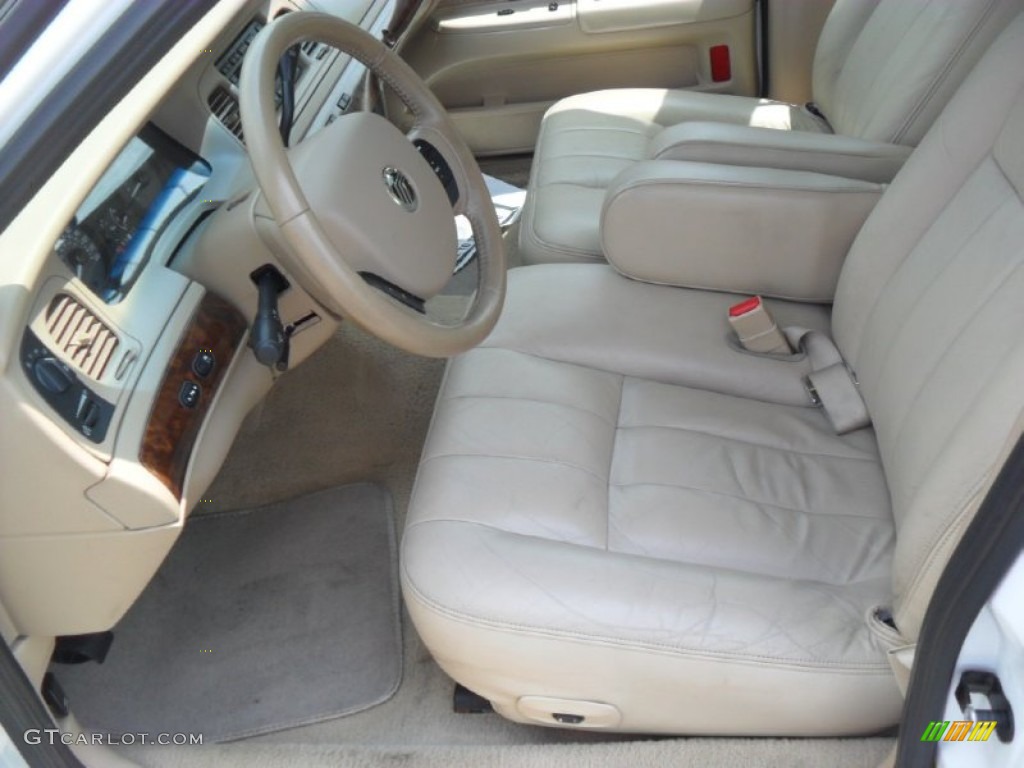 2006 Grand Marquis LS - Vibrant White / Light Camel photo #7