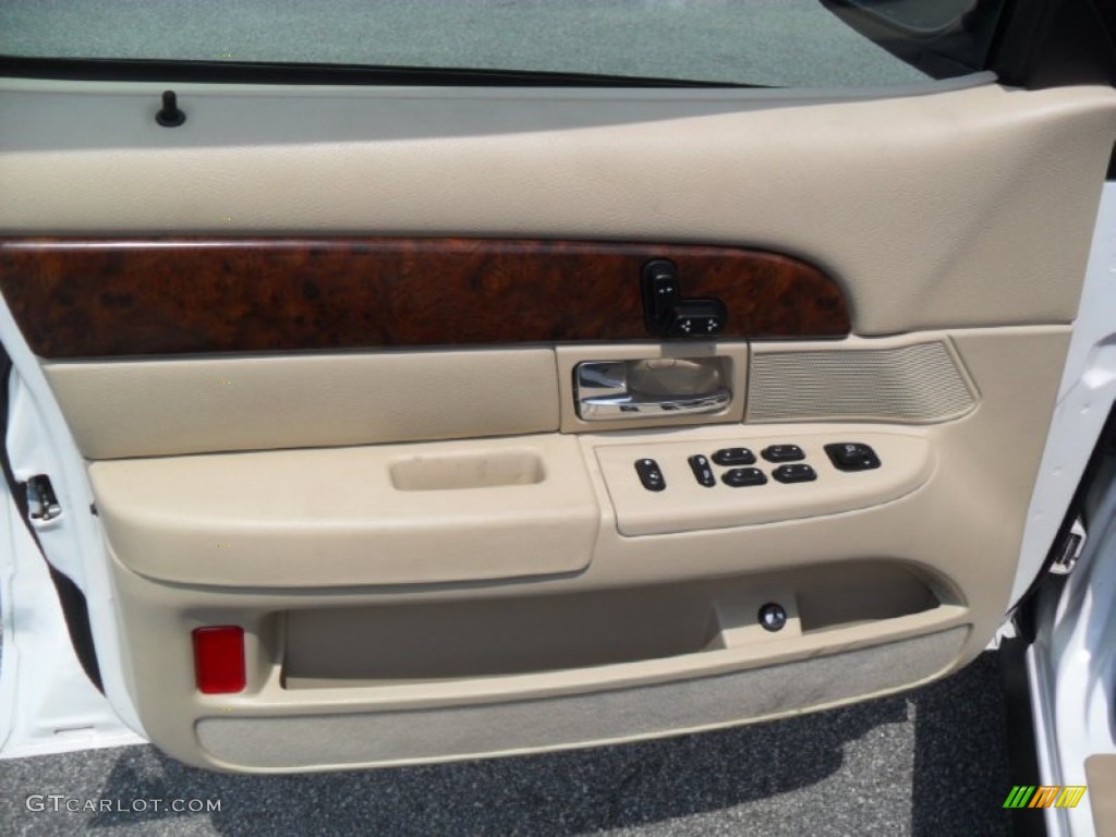 2006 Grand Marquis LS - Vibrant White / Light Camel photo #8