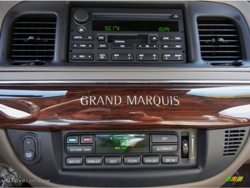 2003 Grand Marquis LS Ultimate Edition - Arizona Beige Metallic / Medium Parchment photo #24