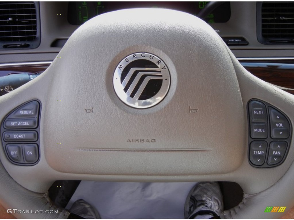 2003 Grand Marquis LS Ultimate Edition - Arizona Beige Metallic / Medium Parchment photo #25