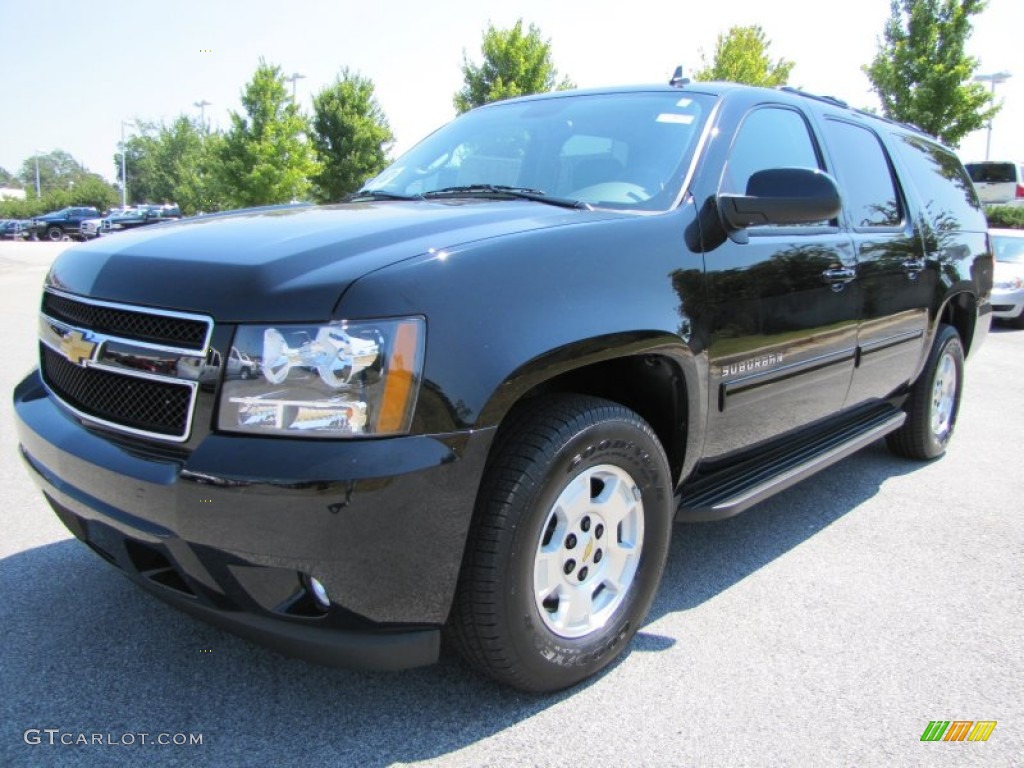 Black 2012 Chevrolet Suburban LT Exterior Photo #53468219