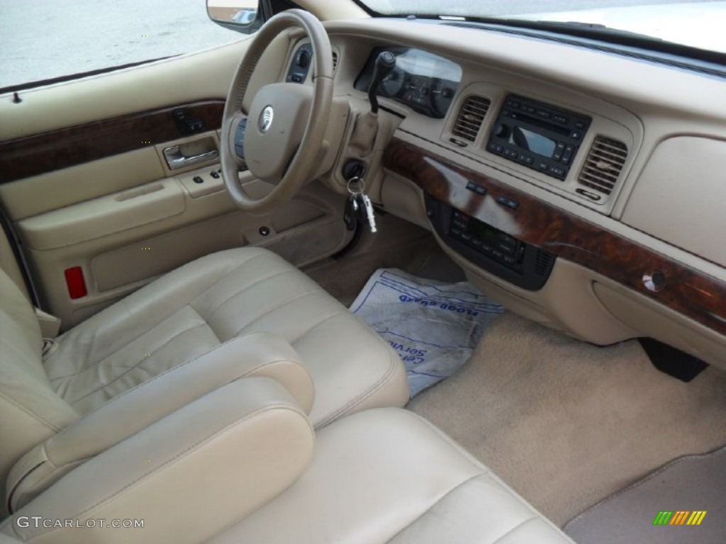 2006 Grand Marquis LS - Vibrant White / Light Camel photo #20